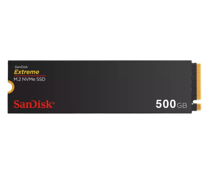 Dysk wewnętrzny SANDISK 500GB M.2 PCIe Gen4 NVMe Extreme SDSSDX3N-500G-G26
